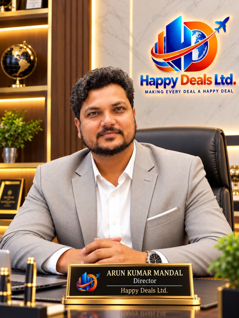 Arun Kumar Mandal — Director & Co Founder, Happy Deals Ltd.